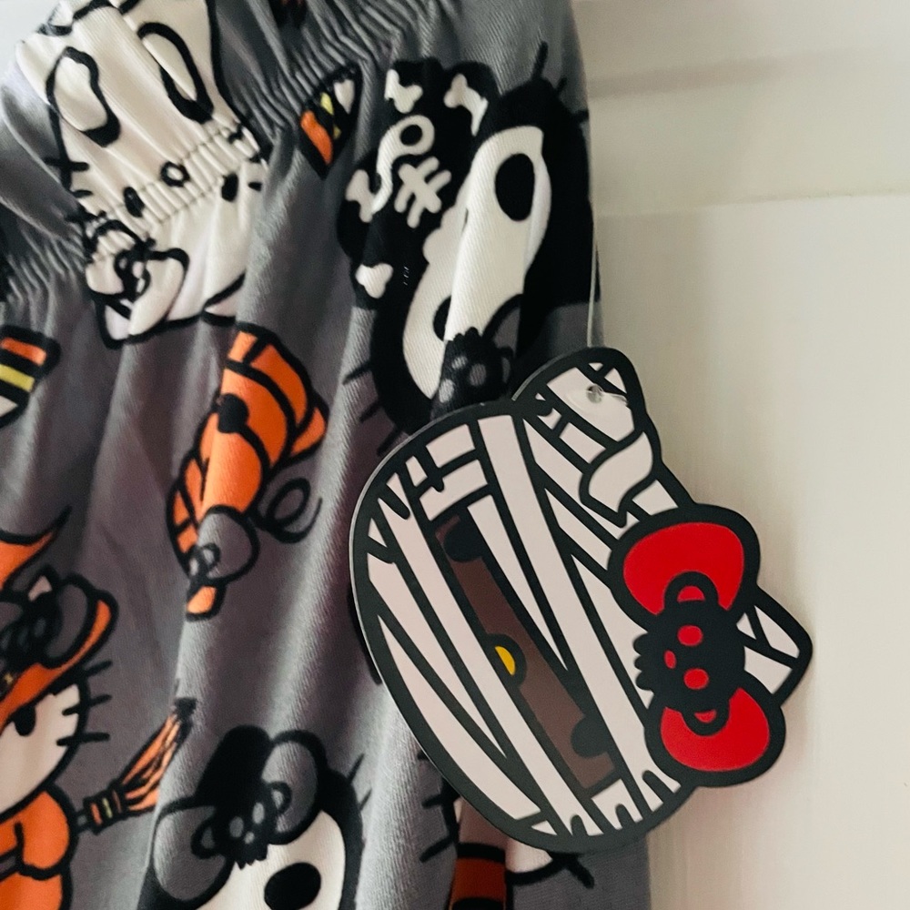 Hello Kitty Halloween Pajama Pants PJs M, L , available - Picture 4 of 5